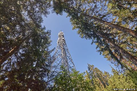 Gemeinde Heldenstein Landkreis Mühldorf Glatzberg Funkturm (Dirschl Johann) Deutschland MÜ